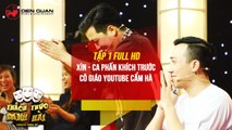 Thách thức danh hài 3 - tập 1 full hd- Trường Giang Trấn Thành phấn khích với cô giáo YouTube Cẩm Hà