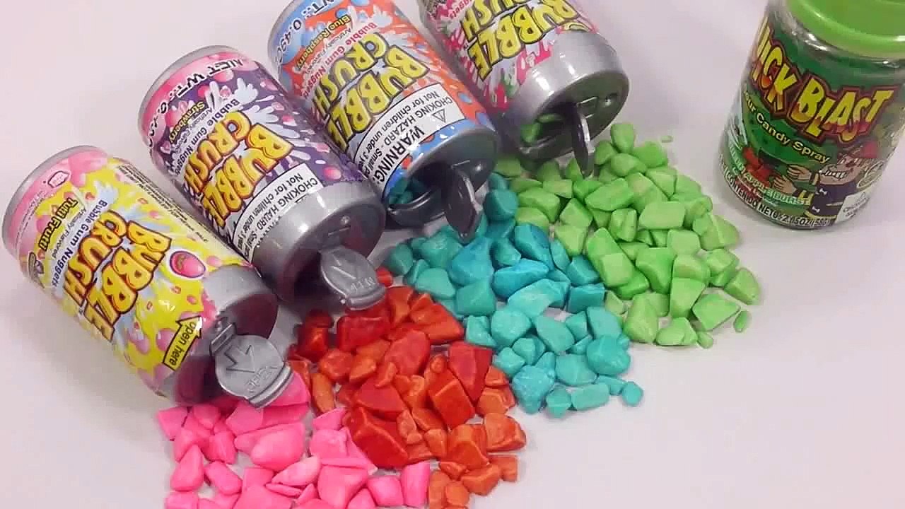 Candy, Drinks Gum, Sour Candy Spray Review!! Po...