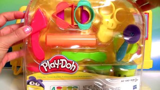 Play Doh Starter Set Using Peppa Pig School Bus