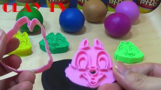 Fun Play and Learn Colours with Play Dough Modelling Clay Creative for Children