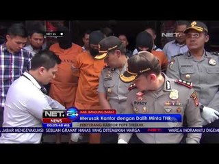 Oknum Ormas Penyerang Kantor PUPR Ditangkap - NET 24