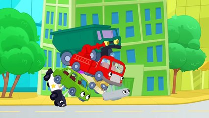 Superhero Morphle meets superhero Mr. Action! (Funny animation cartoon for kids)