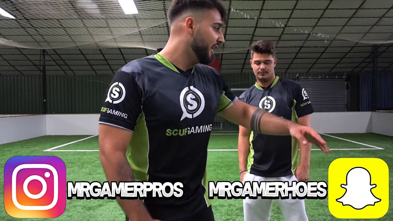 FUßBALL CHALLENGE mit BESTRAFUNG!!