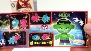 Kinder surprise eggs Marvel Hulk huevo Kinder sorpresa by Unboxingsurpriseegg