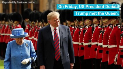 What Faux Pas Did Trump Make When Meeting The Queen?