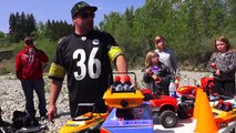 RC ADVENTURES Tiny Jet Boats Racing PT 2 of 2 MAiN EVENT CREEK RACES! NQD Tear Into Boats