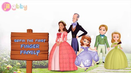 Nursery Rhymes for Children! | Sofia the First Finger Family Song | Lil Abby