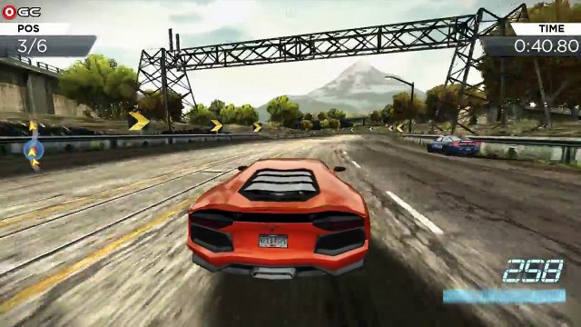 Need for Speed - Most Wanted (Lamborghini LP-700) Sports Car - Android Gameplay FHD