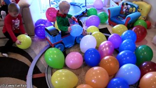 Toddler Thomas Train Balloon Fun