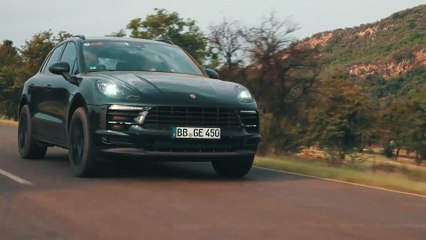 The new Porsche Macan in high-altitude training