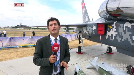 Türkiye'nin milli savaş uçağı Hürjet Londra'da sergilendi