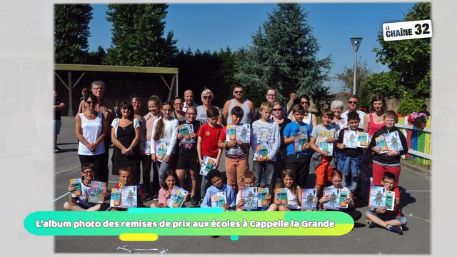 L'album photo des remises de prix aux écoles à Cappelle la Grande
