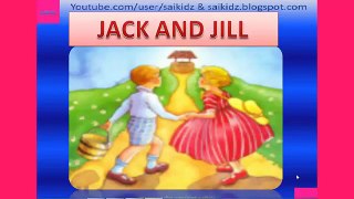 jack and jill nursery rhyme [jack and jill went up the hill]