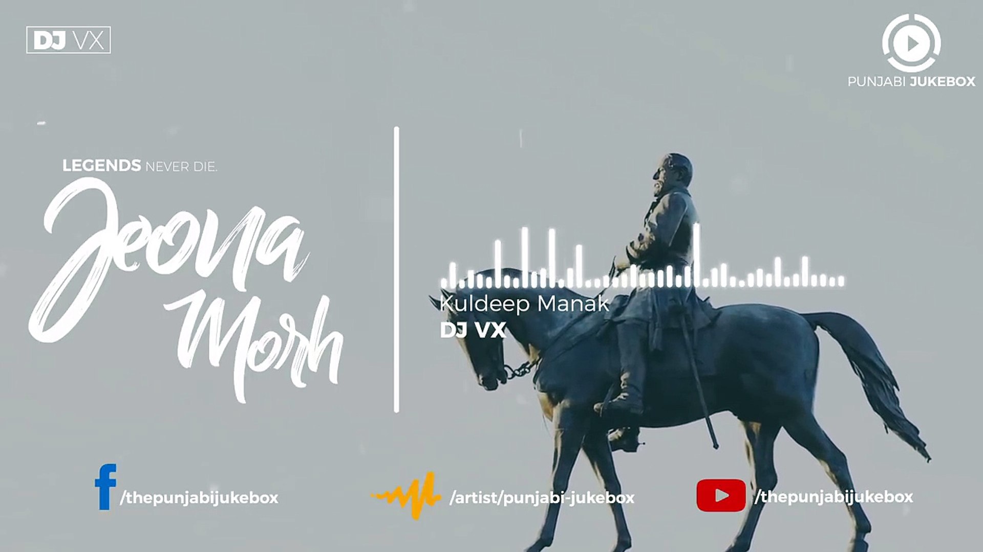 ⁣02.Jeona Morh (Remix) _ Kuldeep Manak _ DJ VX _ Punjabi Song _ 2018,  punjabi song,new punjabi song,