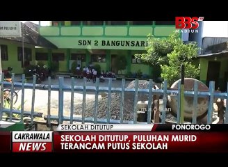 Sekolah Ditutup, Puluhan Murid Terancam Putus Sekolah