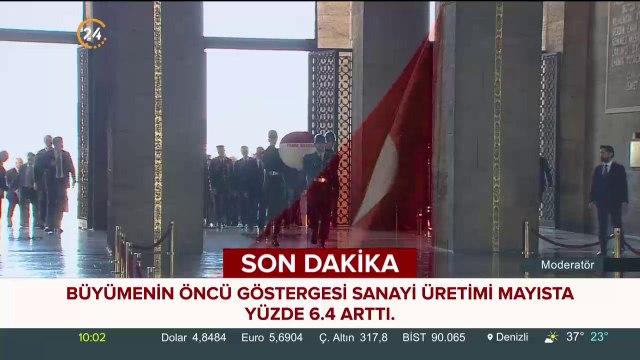 Meclis Başkanı Yıldırım'den seçimler sonrası ilk Anıtkabir ziyareti