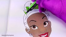 Princess and the Frog Tiana Coloring Page! Fun Coloring Activity for Kids Toddlers Childre