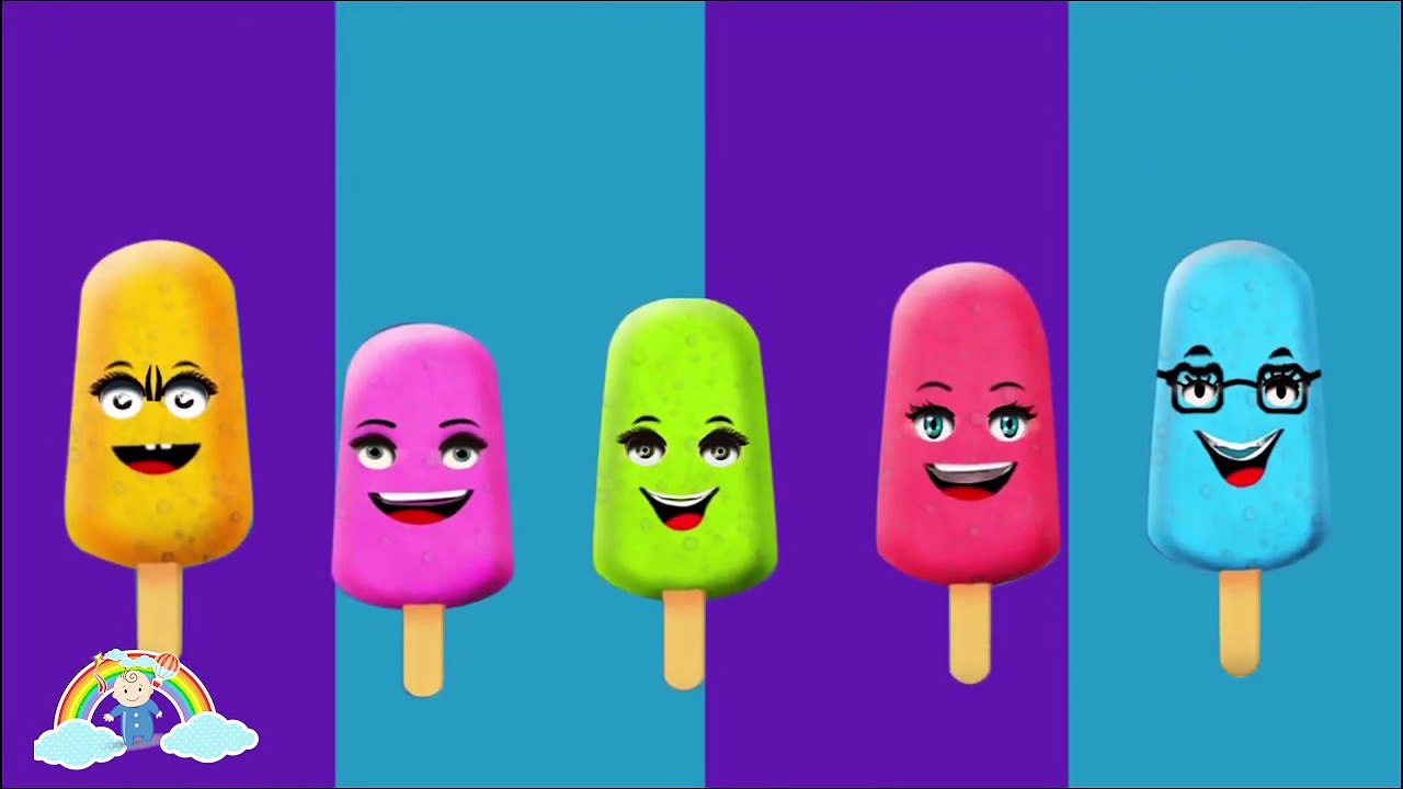 Lollipop Finger Family Nursery Children 3d Rhymes Popsicle Finger 