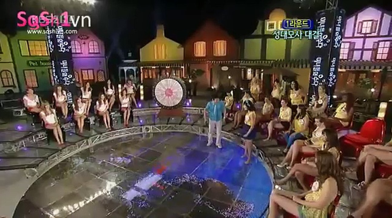 Vietsub | SNSD Show 2009 | Chitchat of Beautiful Ladies - Global Talk Show (2/6) | 2009.08.10