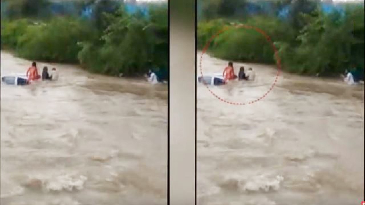 Maharashtra : Heavy Rainfall hits the State, Locals Pull to rescue using rope | Oneindia News