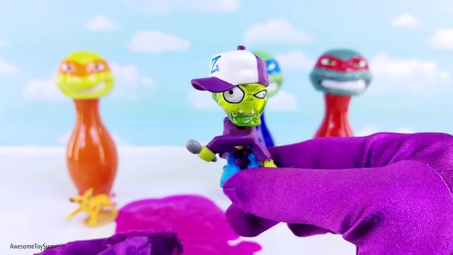 Learn Colors TMNT Teenage Mutant Ninja Turtles Slime Bowling Pins Toy Surprises Nursery Rh