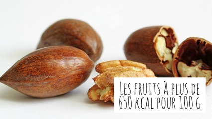 Top des fruits les plus caloriques