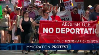 Thousands Gather At Convention Center For Families Belong Together Rally