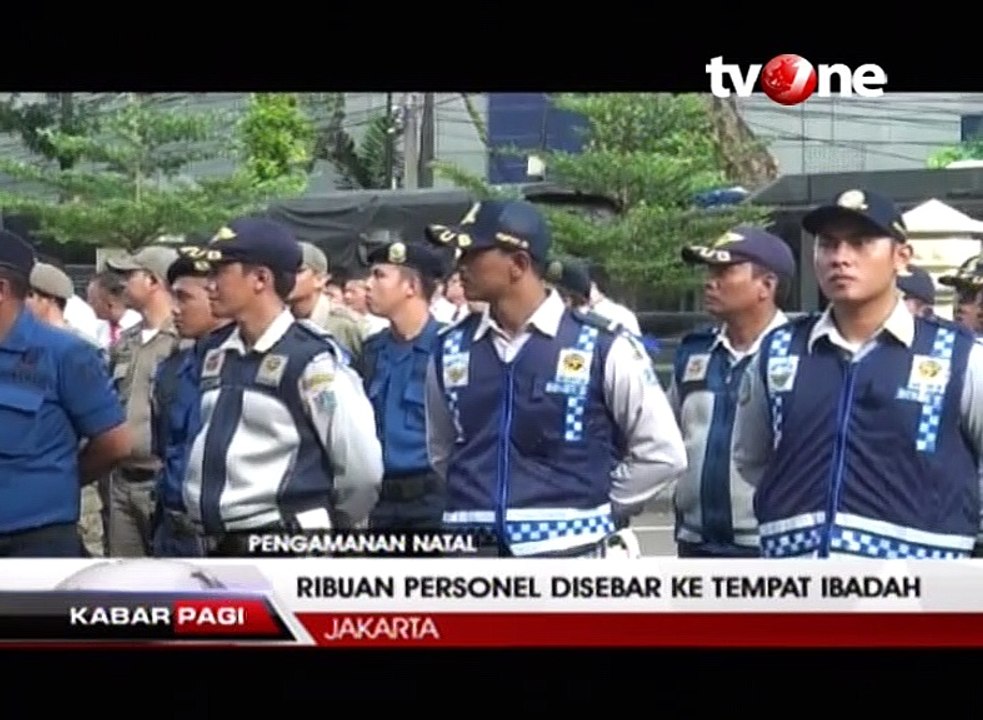 Ribuan Personel Gabungan Siap Amankan Natal dan Tahun Baru