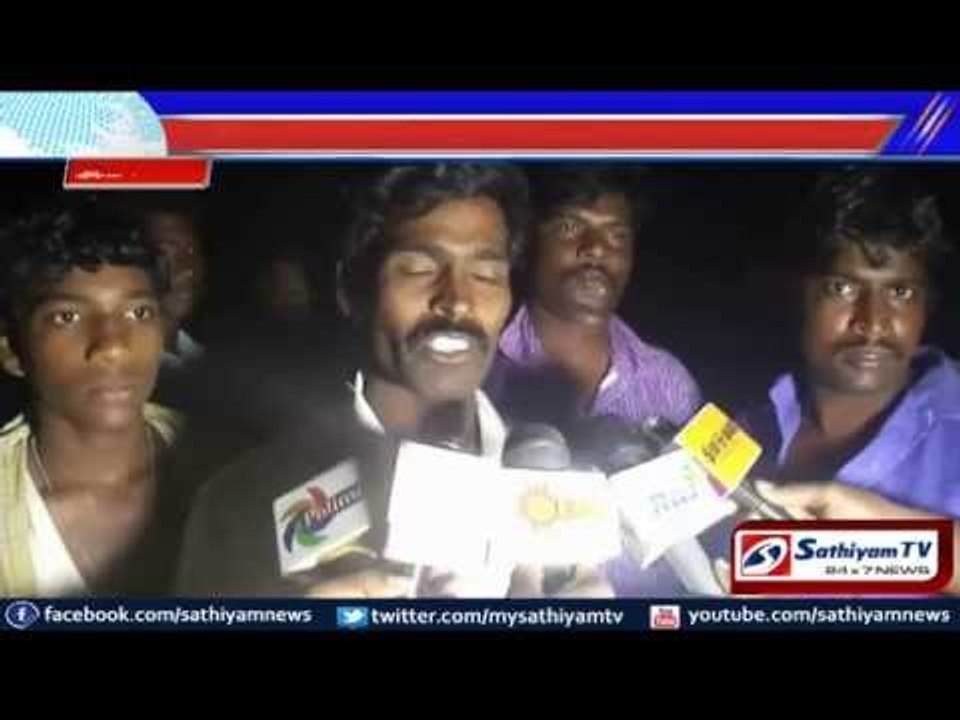 Goods train collided with Mini Tempo and caused an accident near Villupuram