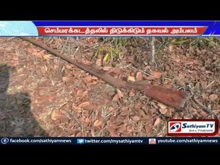 Former minister of TN and Andhra and an actor are involved in Andhra redwood case: Informations.