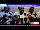Not to allow nuclear power station in Tirupur district said E. V. K. S. Elangovan