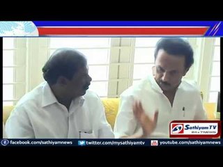 Descargar video: DMK MK Stalin has met to PMK anbumani Ramadas for inviting  Relatives wedding.