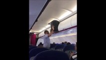 Un passager rencontre un sérieux problème pour ranger sa valise dans l'avion