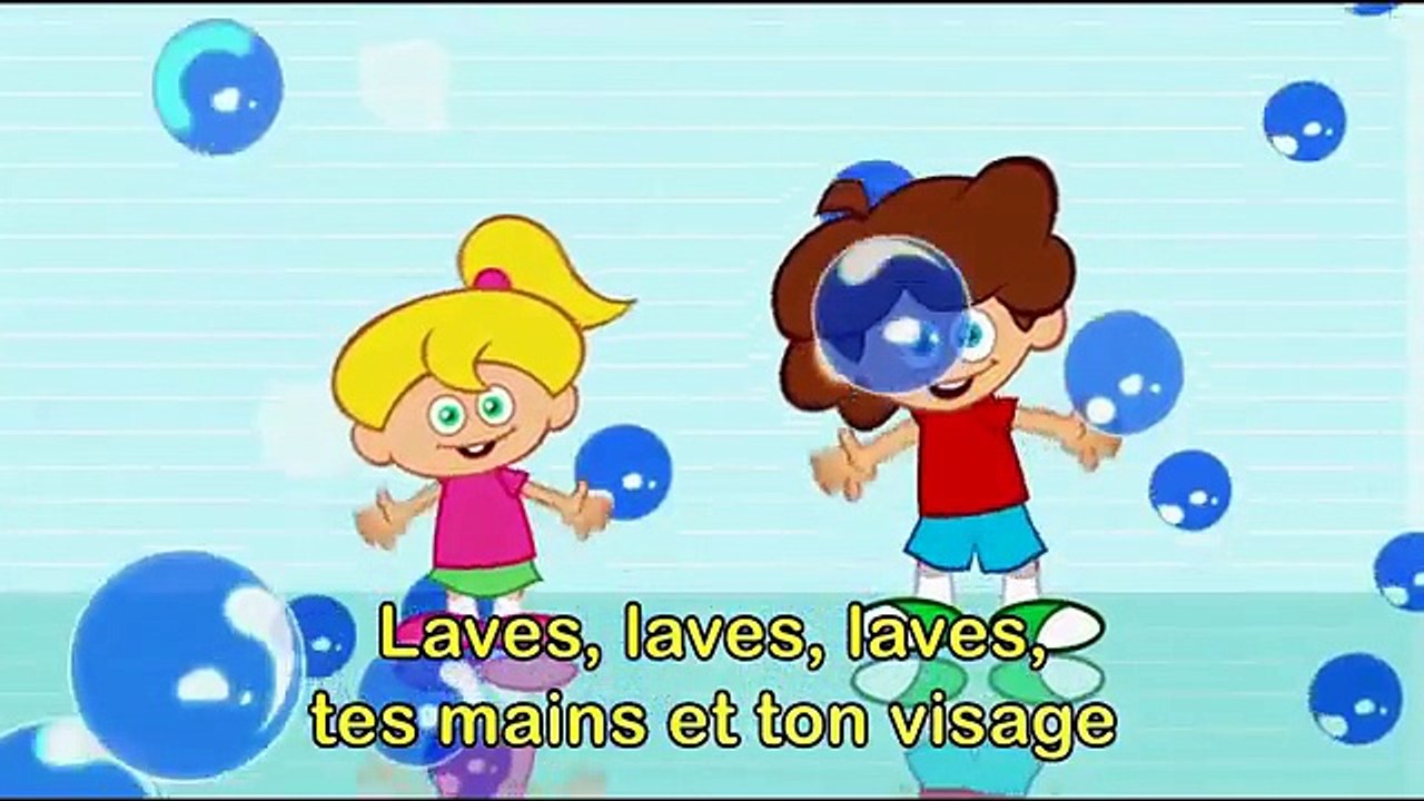 Lave tes mains - comptine éducative pour enfants avec les ptits zamis