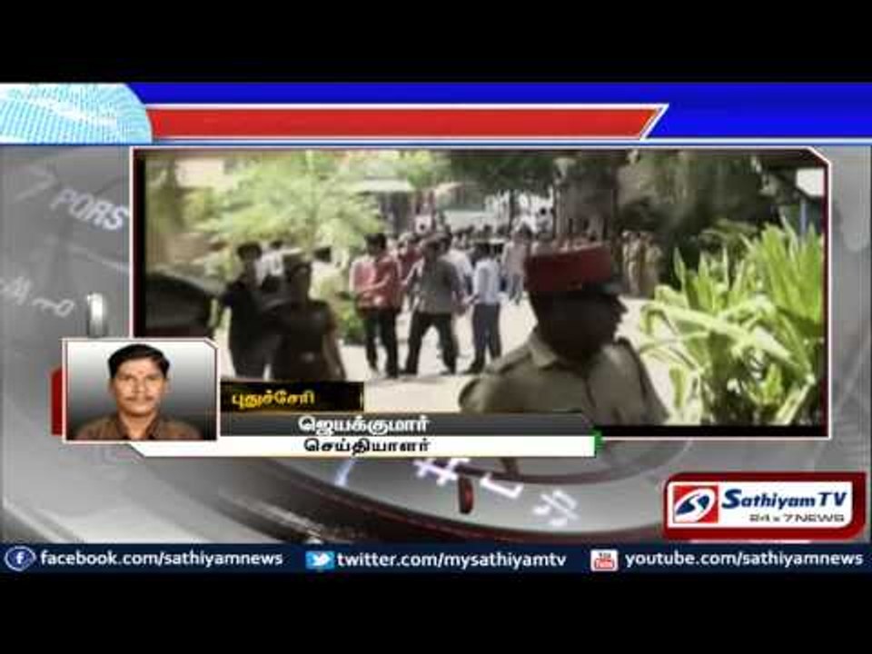 Pondicherry central university students strikes for the fifth consecutive day