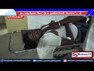 Anti liquor protest: Youngster climbed cell phone tower, attacked by police in Kanyakumari
