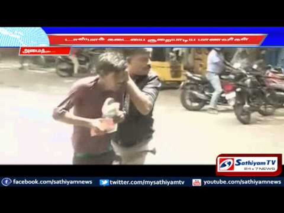 Pachaiyappa’s Students protest against wine shops: Police Baton.