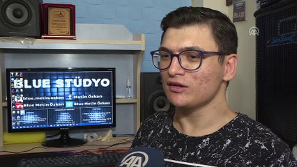 Rap müziğiyle hayata bağlanan kas hastası, konsere hazırlanıyor - İZMİR