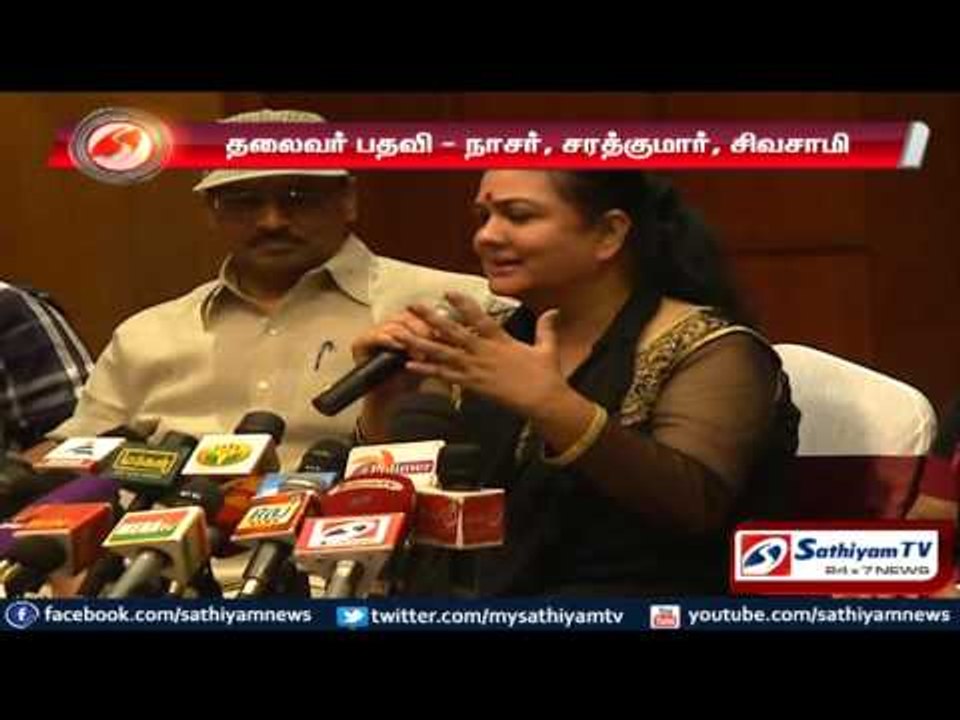 South Indian actors association election : Vishal, Radharavi, Sivasami competes