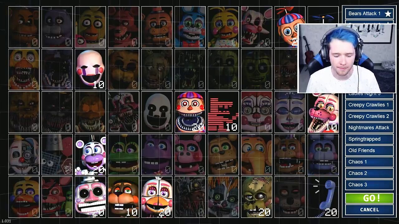 2 NEW SECRET CUTSCENES!!! (FNAF Ultimate Custom Night #4)