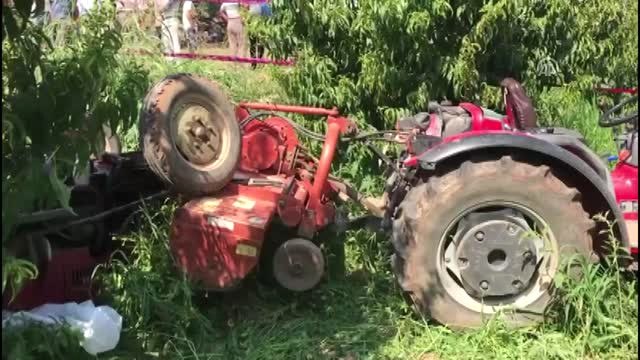 Traktör Devrildi: 1 Ölü