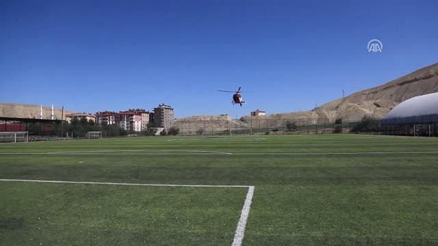 Helikopter Ambulans Kalp Krizi Geçiren Kişi İçin Havalandı