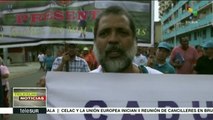 Panamá: educadores marchan contra el incremento de la tarifa eléctrica