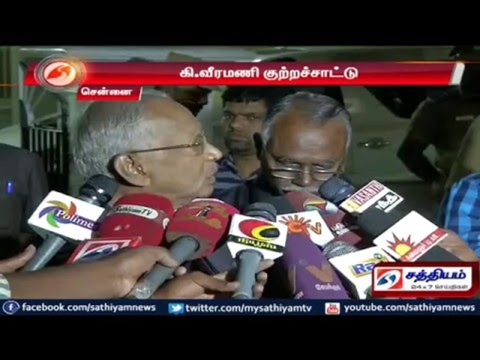 Arrogantly death still continues in TN: K Veeramani.