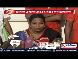 Police beats Sri Lankan refugee