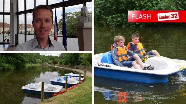 FLASH | Coudekerque-Branche - Pédalos au parc du Fort Louis