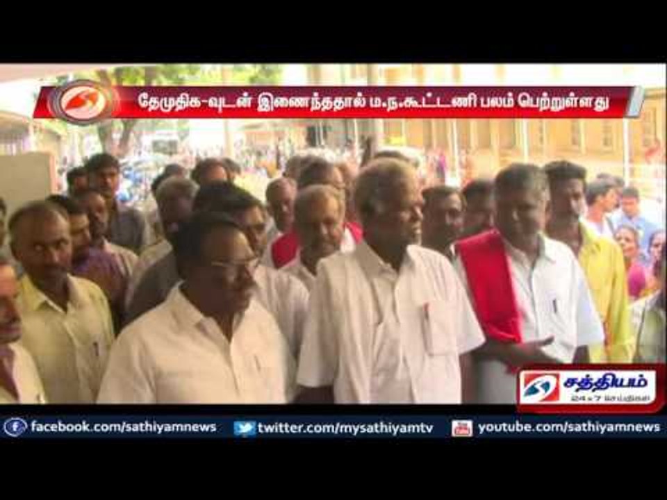 PWF gained strength after alliance with DMDK says Nalakannu