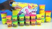 DIY How To Make Colors Kinetic Sand Mega Bloks Play Doh Glitter Rainbow MLP Learn Colors