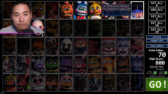 SHE'S IN LOVE WITH TOY BONNIE? FNAF ANIMATRONIC TV SHOW!! (FNAF Ultimate Custom Night)