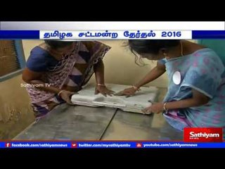 Voting machine sealed and sent to counting centres